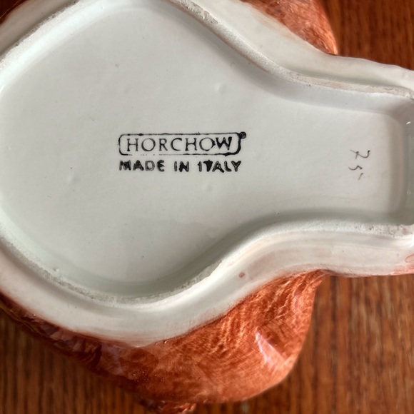 1980 Horchow Made in Italy Ceramic Monkey Trinket Box, Candy Dish - Picture 5 of 5